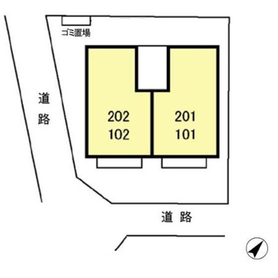 【区画図】 | メゾン・フローラ