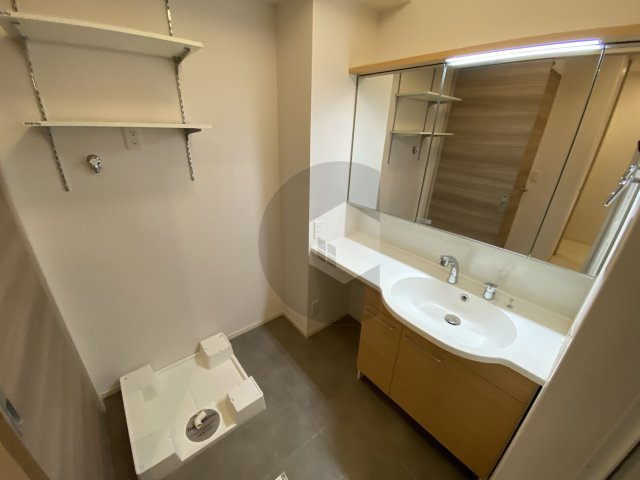 東大阪市稲田上町１丁目のアパートの洗面所