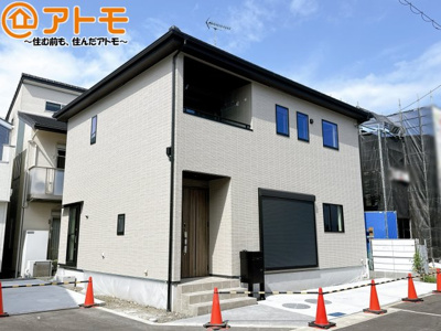 【外観】 | 葵区新伝馬3　新築戸建　B区画 | どっしりとした外観は安心感のあるマイホームを実感できますね♪
