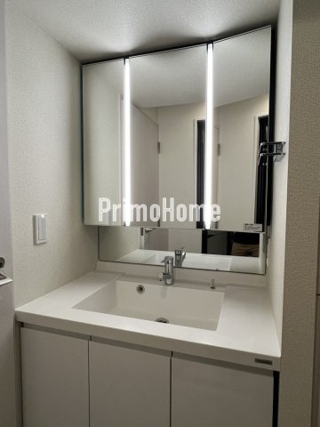 ディームス大手町ノースの洗面所