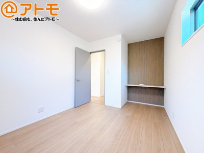 【子供部屋】 | 葵区与一6　新築戸建　H区画 | 壁と床がシンプルな色合いだからこそ自分だけの空間を作れます♪お部屋作りのイメージは順調でしょうか♪