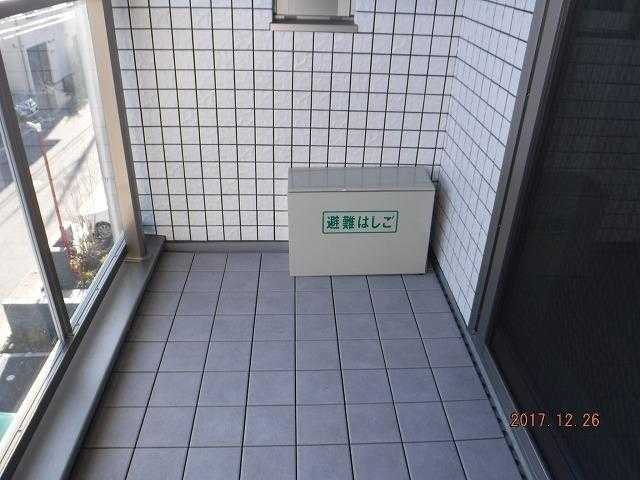 ラシーネ　ベルピーノのバルコニー