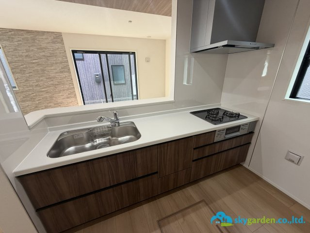 平塚市豊田宮下3期　新築戸建　全2棟1号棟のキッチン