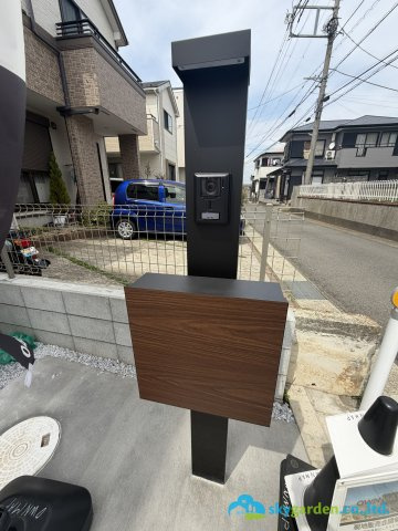 平塚市豊田宮下3期　新築戸建　全2棟1号棟の玄関