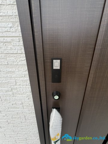 平塚市豊田宮下3期　新築戸建　全2棟1号棟の防犯設備