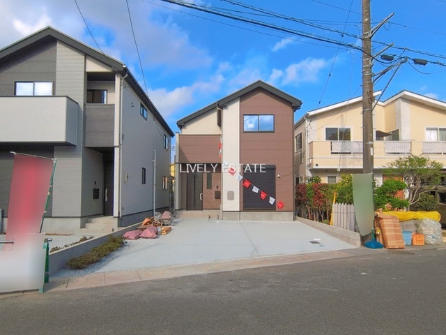 草加市青柳8丁目 新築分譲住宅 全2棟 1号棟の外観