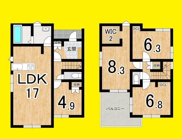 藤岡3丁目　7期／の間取り
