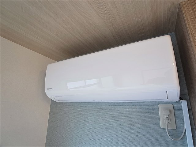 ソレイユパレスの設備|エアコン付きです