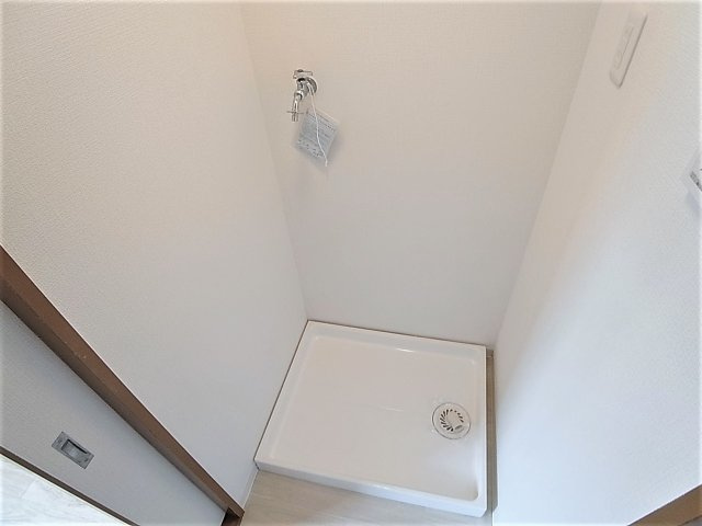 ソレイユパレスの洗面所|室内洗濯機置き場