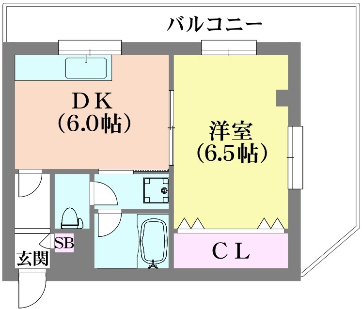 ソレイユパレスの間取り