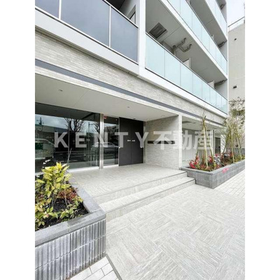 【エントランス】 | オーキッドレジデンス品川中延 | 落ち着いたエントランスです