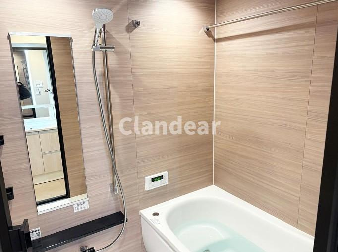 グリーンパーク常盤平の浴室|ドキドキの新生活も、安心してスタート。ぴったりの住まいを見つけませんか？クランディアが一緒に住まい選びをサポートします‼　まずは、お気軽にお問合せください　＃クランディア