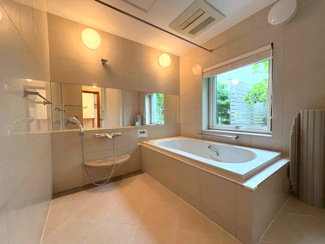 【浴室】 | リスタイル御宿　中古戸建　御宿駅 | たっぷりのお湯で一日の疲れを癒してください♪