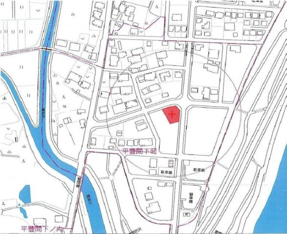 新築戸建・新築建売　いわき市平豊間1期　豊間小・豊間中の地図