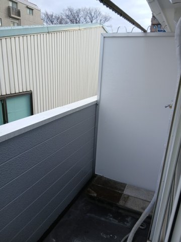 グレースＡのバルコニー