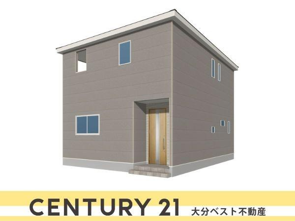 坂ノ市中央第5-2号棟の完成予想図|※外観パースはイメージです。
