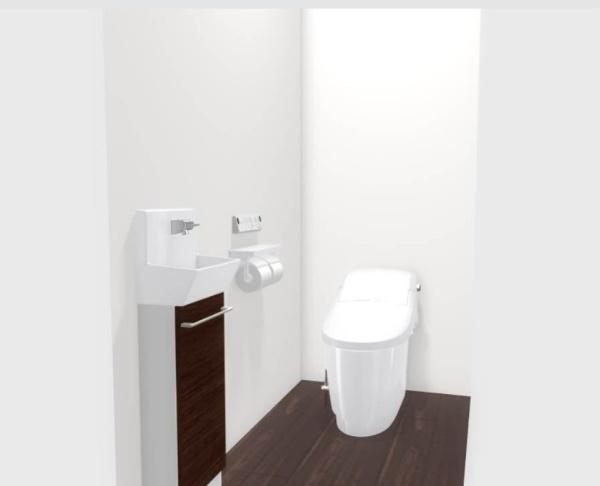 HT坂ノ市　4号地の完成予想図|※内観パースはイメージです。現況と異なる場合は現況を優先させていただきます。