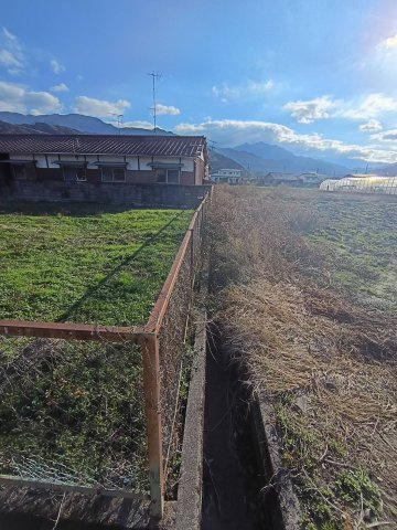 西条市福武甲1037　売土地の外観|隣地境界