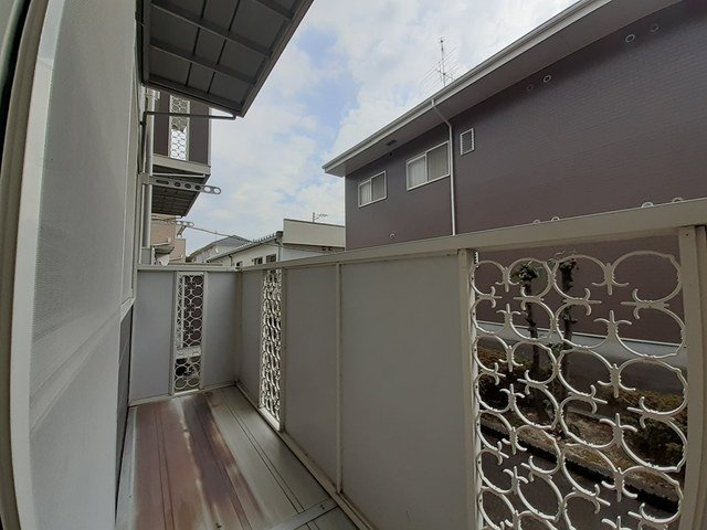 ガーデンパークＢのバルコニー