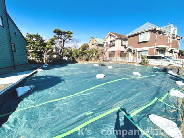 藤沢市辻堂東海岸3丁目　建築条件なし　売地の外観|2026.1.29撮影☆