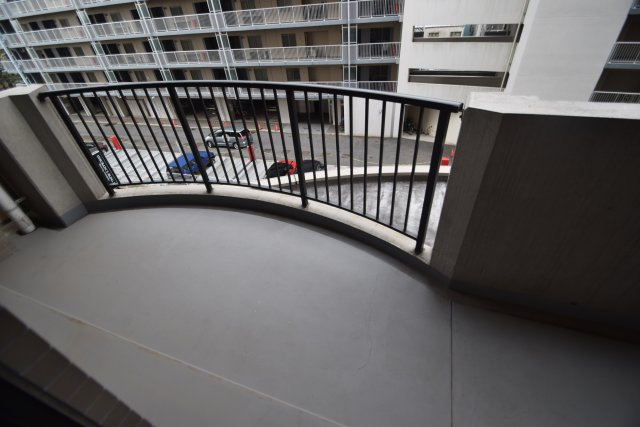 ＩＮＳＵＲＡＮＣＥ　ＢＬＤＧ．Ⅸのバルコニー|日当たりのいいバルコニーです。（写真は別号室です）