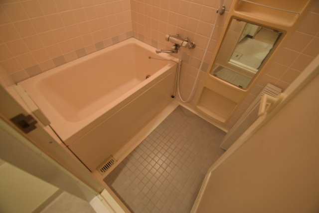 ＩＮＳＵＲＡＮＣＥ　ＢＬＤＧ．Ⅸの浴室|追い焚き機能付きです（写真は別号室です）