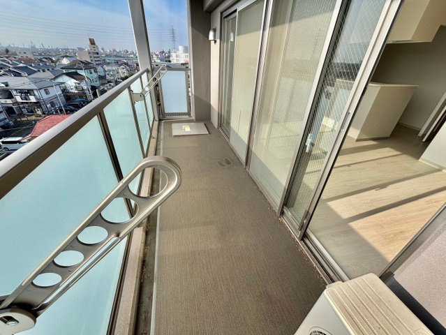 OA FLAT阿成のバルコニー