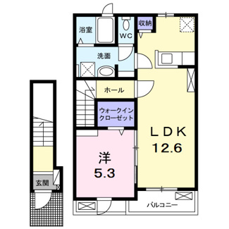 【間取り】 | エヴァグリーンヴィラⅠ