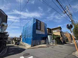 【前面道路含む現地写真】 | 宇治市広野町寺山　新築戸建