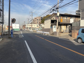 【前面道路含む現地写真】 | 横浜市戸塚区上倉田町　全5棟/今回販売４棟（1号棟） | 前面道路
