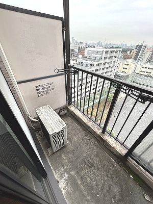 シャンテ三宿のバルコニー