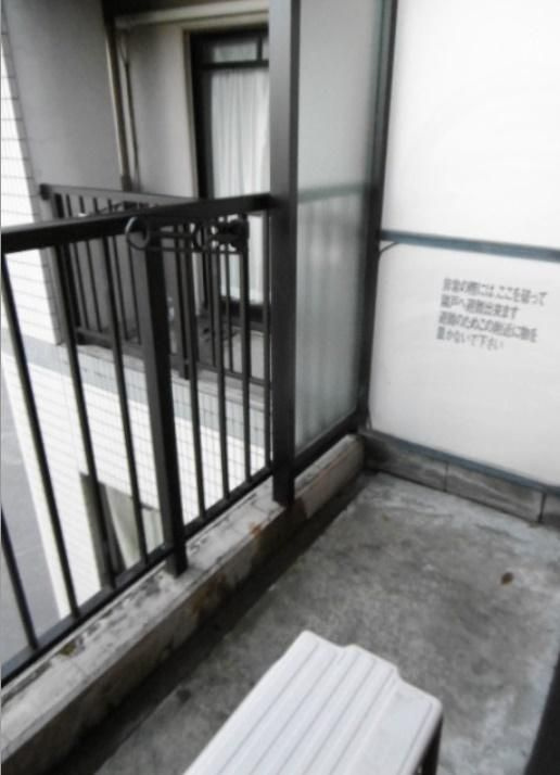 シャンテ三宿のバルコニー