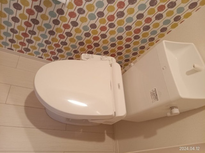 【トイレ】 | D-room西小倉 | ゆったりとした空間のトイレです