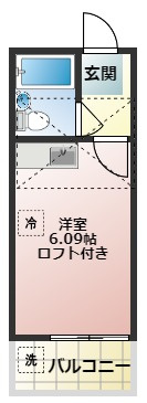 グレースＡの間取り