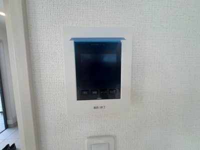 【セキュリティ】 | 南城市知念久手堅（全4棟）A号棟 | A号棟　TVモニター付きインターフォン♪