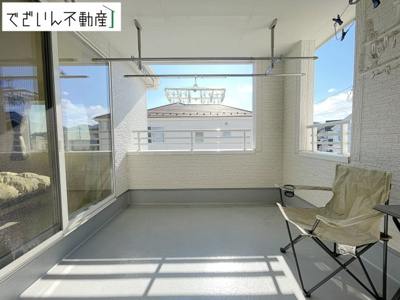 【バルコニー】 | 本庄市児玉町児玉　中古住宅 | 現地(2026年1月撮影)