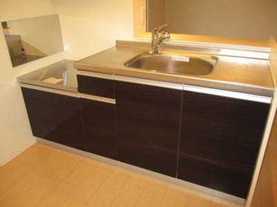 【キッチン】 | グリーンコーポ吉岡 B棟 | 対面キッチン