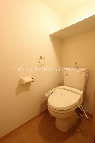 レオパレスソレイユ柏Ⅰのトイレ
