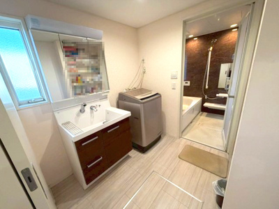 【洗面所】 | 桐生市三吉町　中古戸建