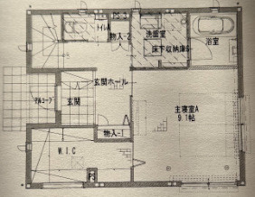 【間取り】 | 桐生市三吉町　中古戸建