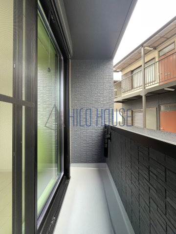 MQuarto箭弓町のバルコニー