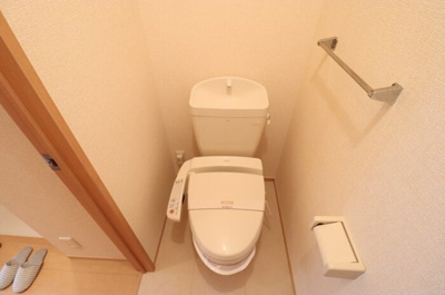 【トイレ】 | クレール Ⅰ棟 | 温水洗浄暖房便座