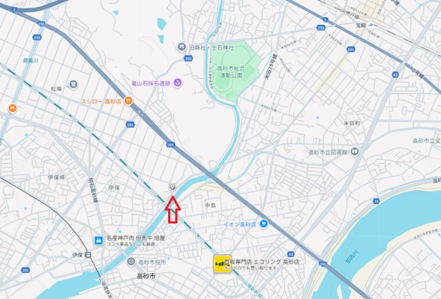 高砂市伊保東２丁目（全３）土地　2号地の地図