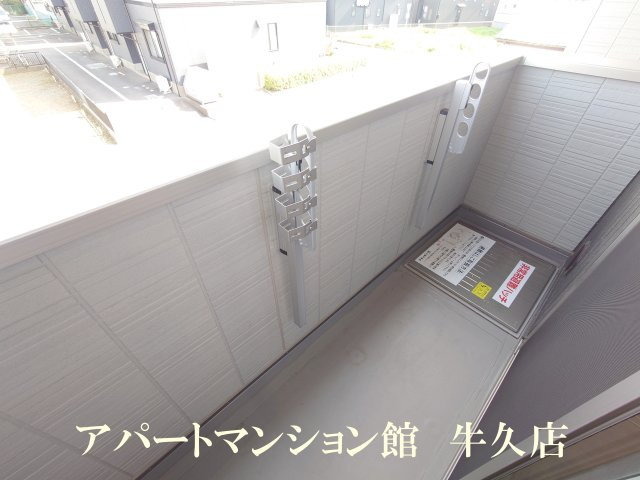 セレウィータ栄町のバルコニー