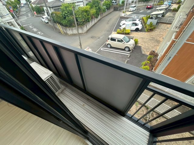 フロイディハイツのバルコニー