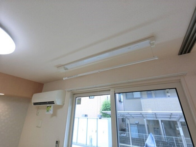 【ロビー】 | プライムステージ | リビング エアコン、室内物干し