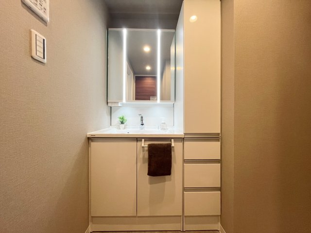 ランドシティ新所沢の独立洗面台|独立洗面化粧台付き