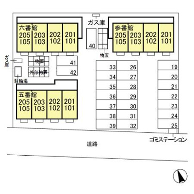 【区画図】 | イノセントワールド 五番館