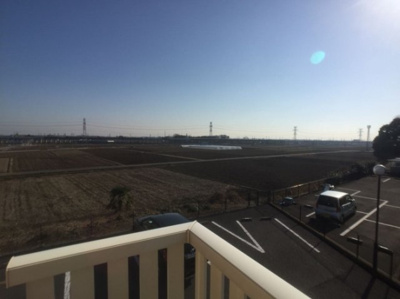 【バルコニー】 | ラフィネ サワ Ｃ | バルコニーからの眺望