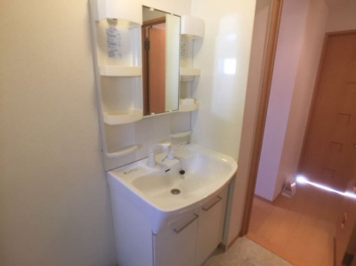 【洗面所】 | ラフィネ サワ Ｃ | 洗面所